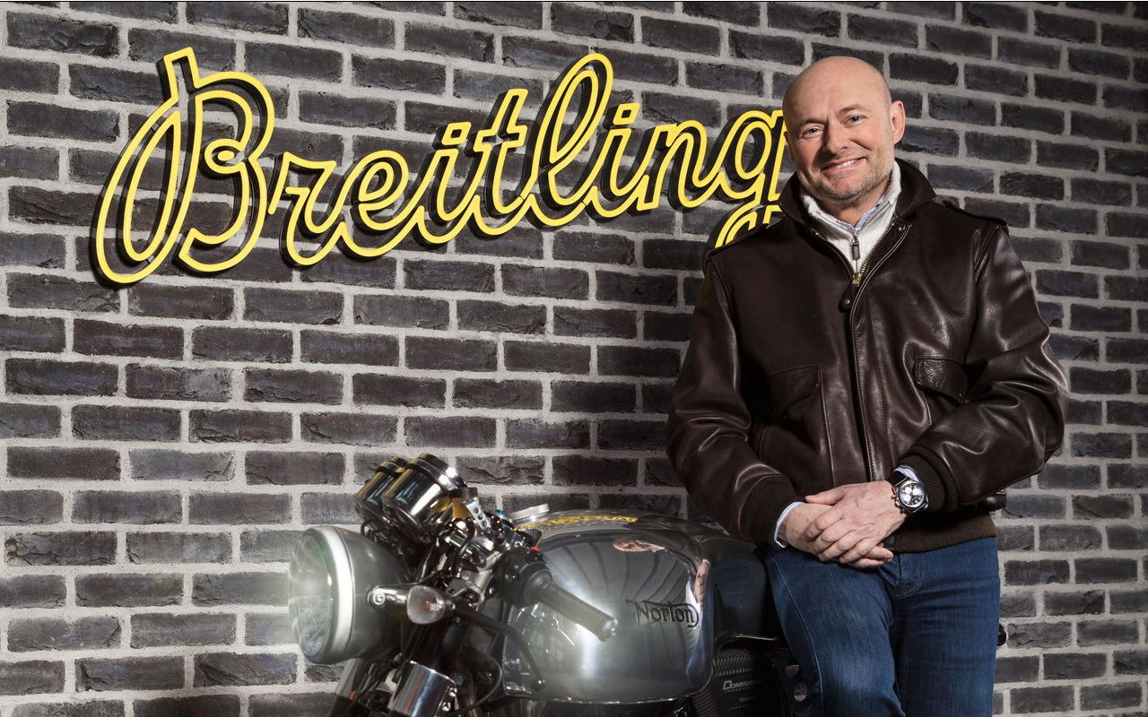 Breitling et Norton Motorcycles.