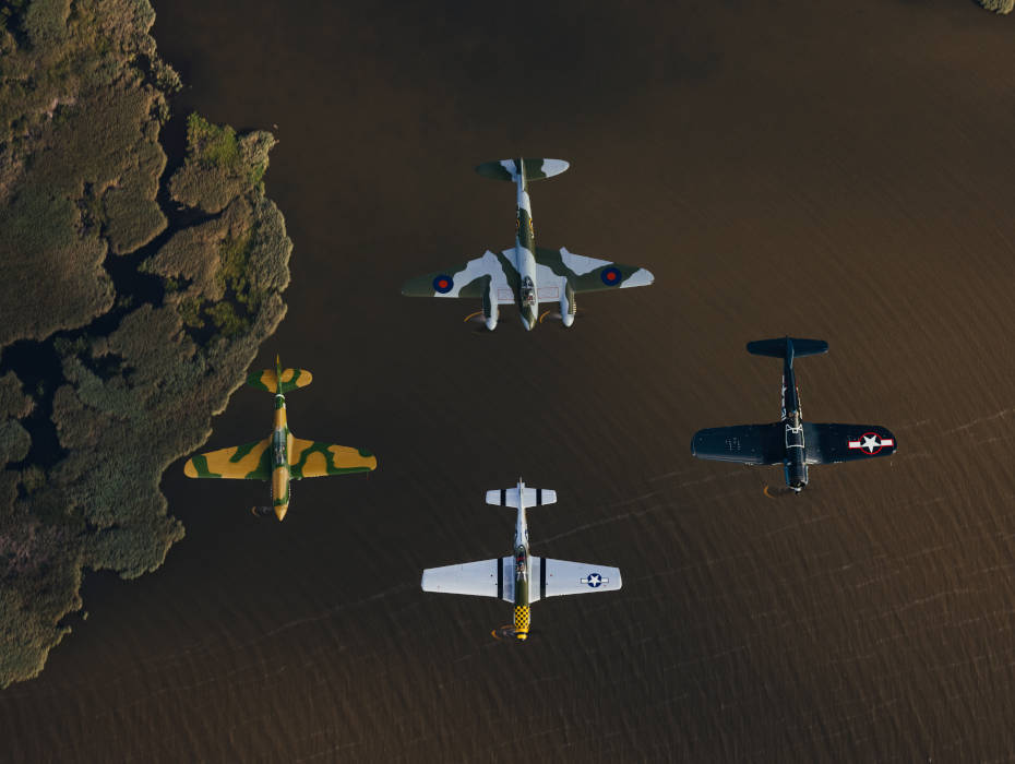 Breitling Super AVI flight squad